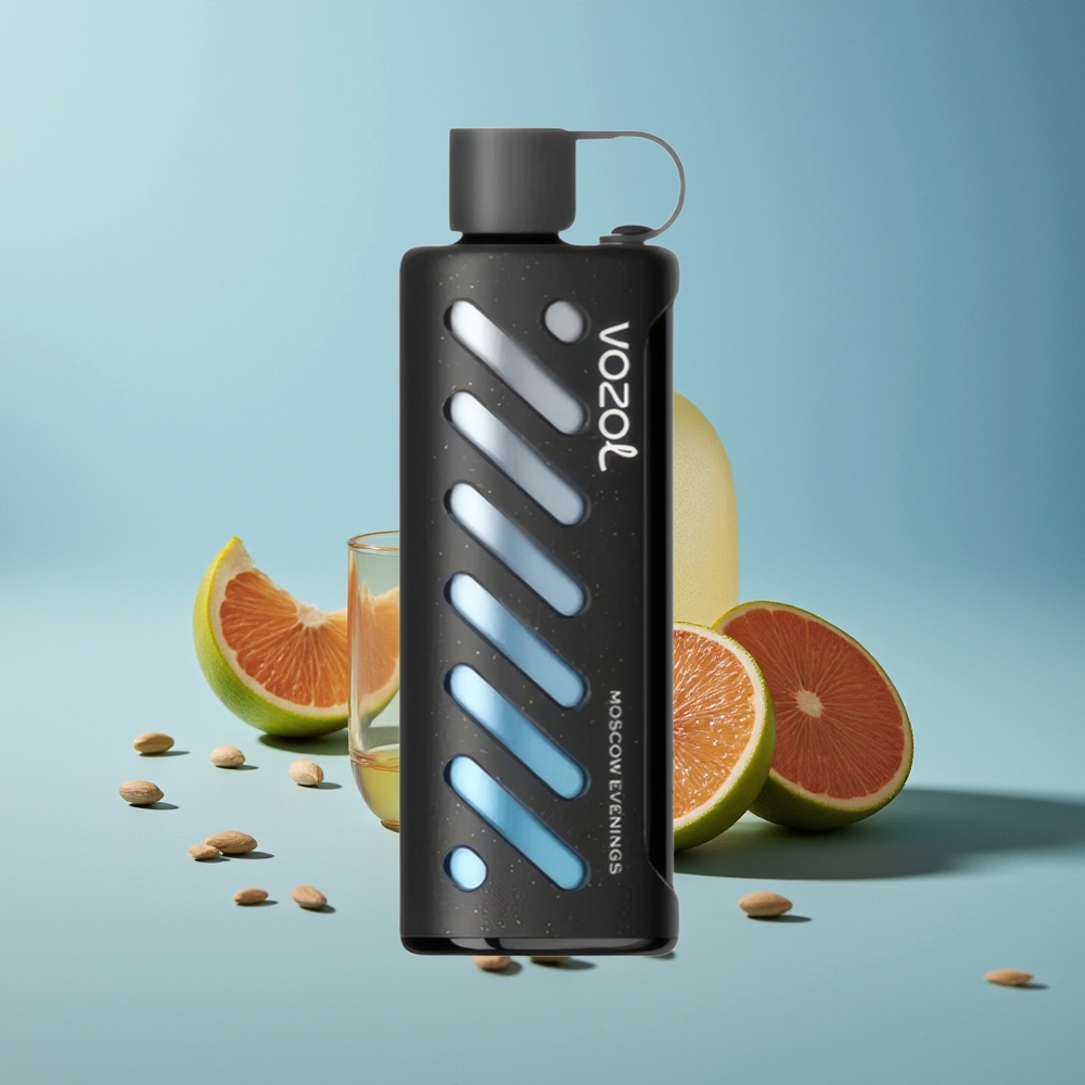 VOZOL Gear Shisha 25000 Пуфа 30 Вкуса S.i.L.C Tech Dual Mesh Dual Modes 1000mAh 5mg/ml Московски Вечери