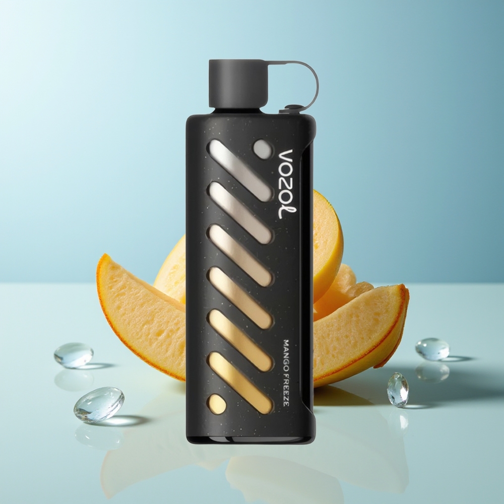 VOZOL Gear Shisha 25000 Пуфове Манго Замразяване S.i.L.C Tech Dual Mesh 1000mAh 5mg/ml