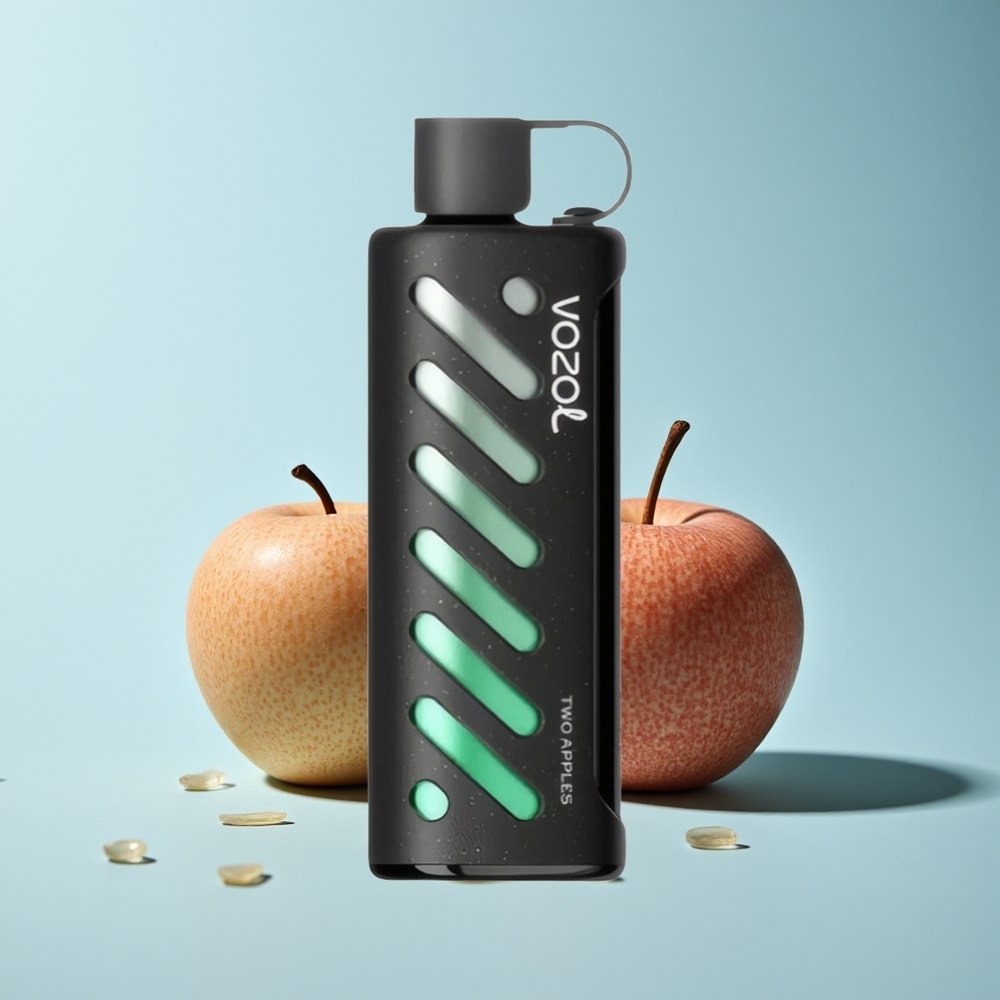 VOZOL Gear Shisha 25000 Пуфа Две Ябълки S.i.L.C Tech Dual Mesh 1000mAh 5mg/ml