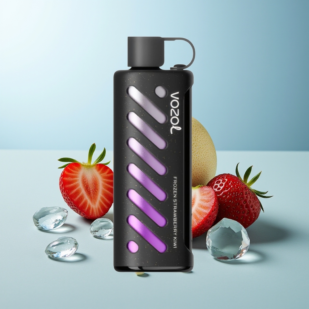 VOZOL Gear Shisha 25000 Пуфа Замръзнала Ягода-Киви S.i.L.C Tech Dual Mesh 5mg/ml
