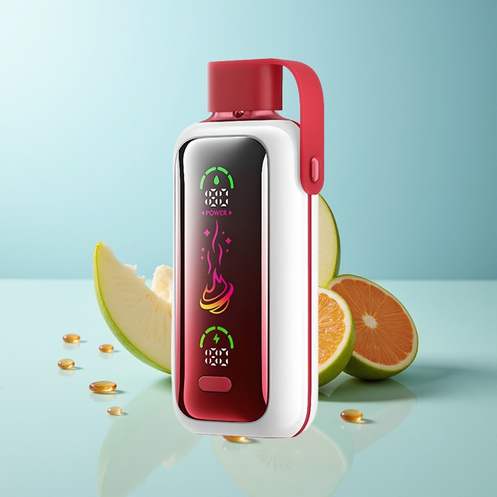 VOZOL Star 20000 Пуфове Тропически Взрив 2.2'' HD огледален екран Двойна мрежа 650mAh 0mg/ml,20mg/ml,50mg/ml