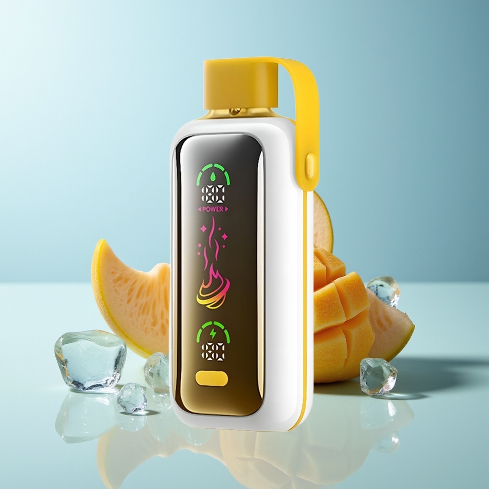 VOZOL Star 20000 Пуфове Двойна Мрежа Манго Лед 650mAh 2.2'' HD огледален екран