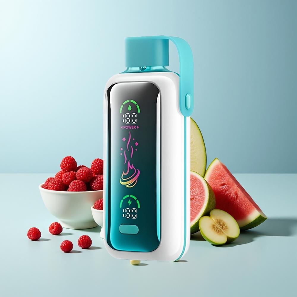 VOZOL Star 20000 Пуфове Малина Ябълка Диня Ананас Двойна Мрежа 650mAh
