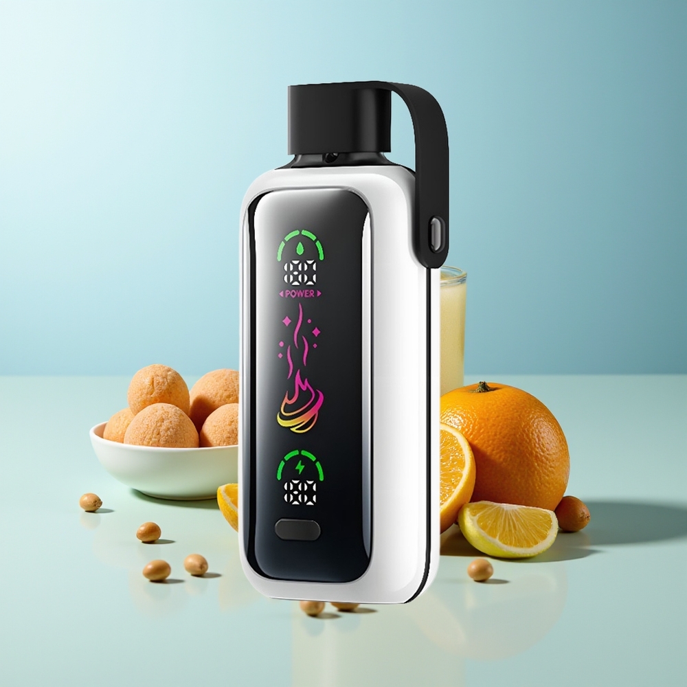 VOZOL Star 20000 Пуфове Орандж Ананас Личи Dual Mesh HD екран