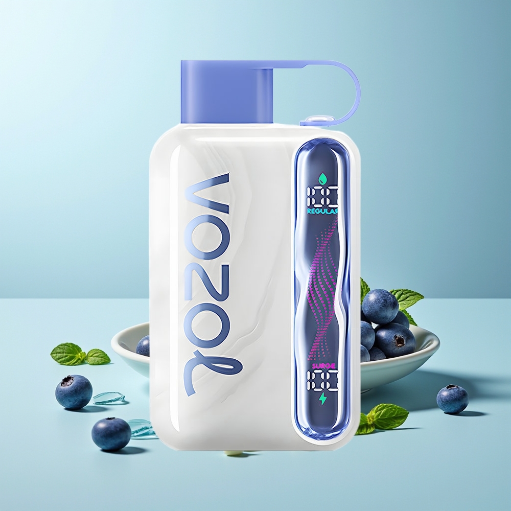 VOZOL STAR 40000 Пуфове Дишащ Вейп Боровинково Мента БатЕрия 1000mAh Никотин 20/50mg/ml Type-C