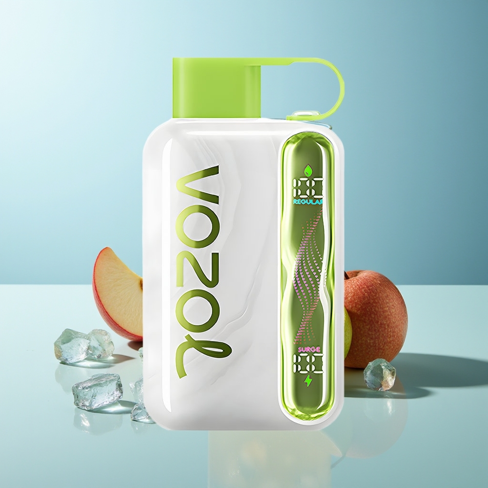VOZOL STAR 40000 Пуфове Дисосуеми Вейп Кисло Ябълко Лед 1000mAh 20/50mg/ml Type-C