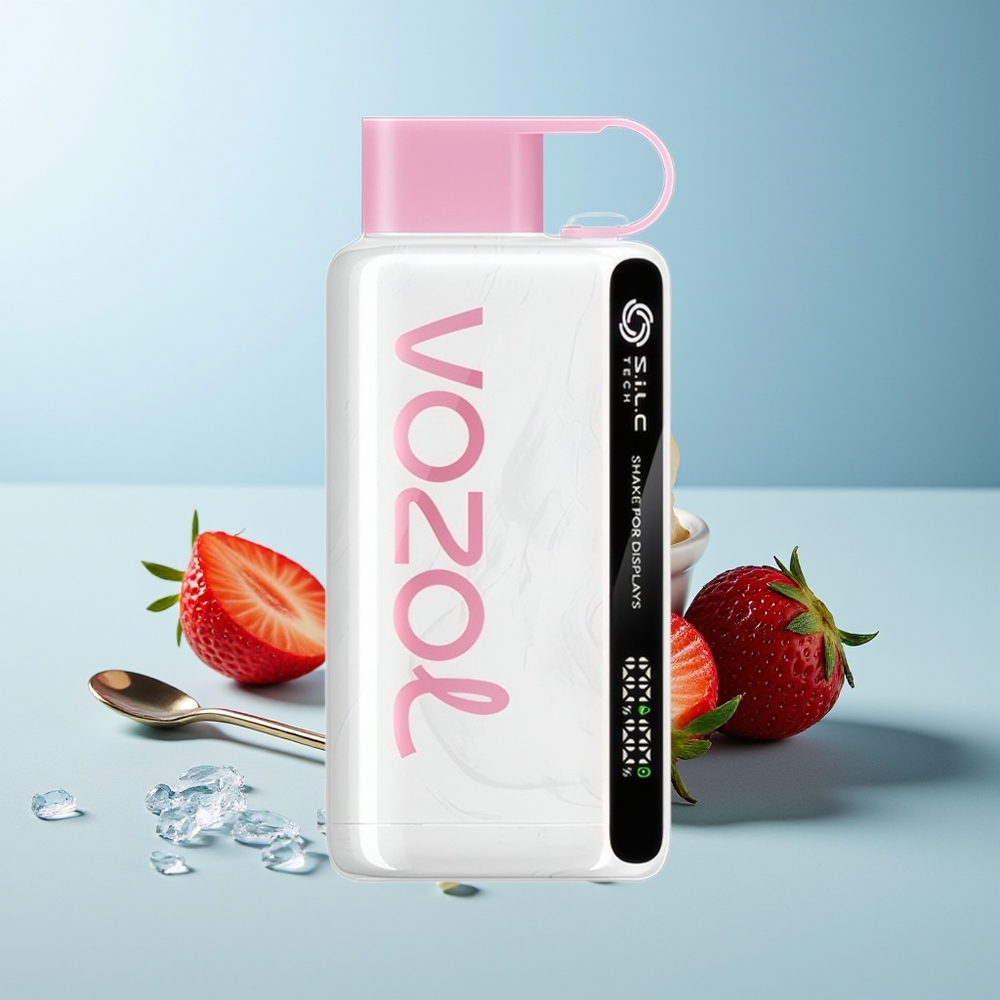 VOZOL STAR 9000/12000 Дисосуабли Вейп Ягодов Сладолед с S.i.L.C TECH и 650mAh Батерия