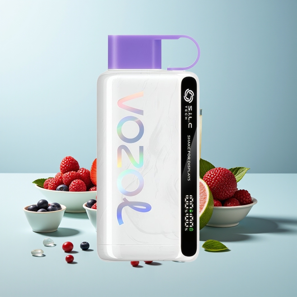 VOZOL STAR 9000/12000 Пуфове Диспоузабъл Вейп Смесени Ягоди S.i.L.C TECH Mouthpiece Protection 650mAh Battery