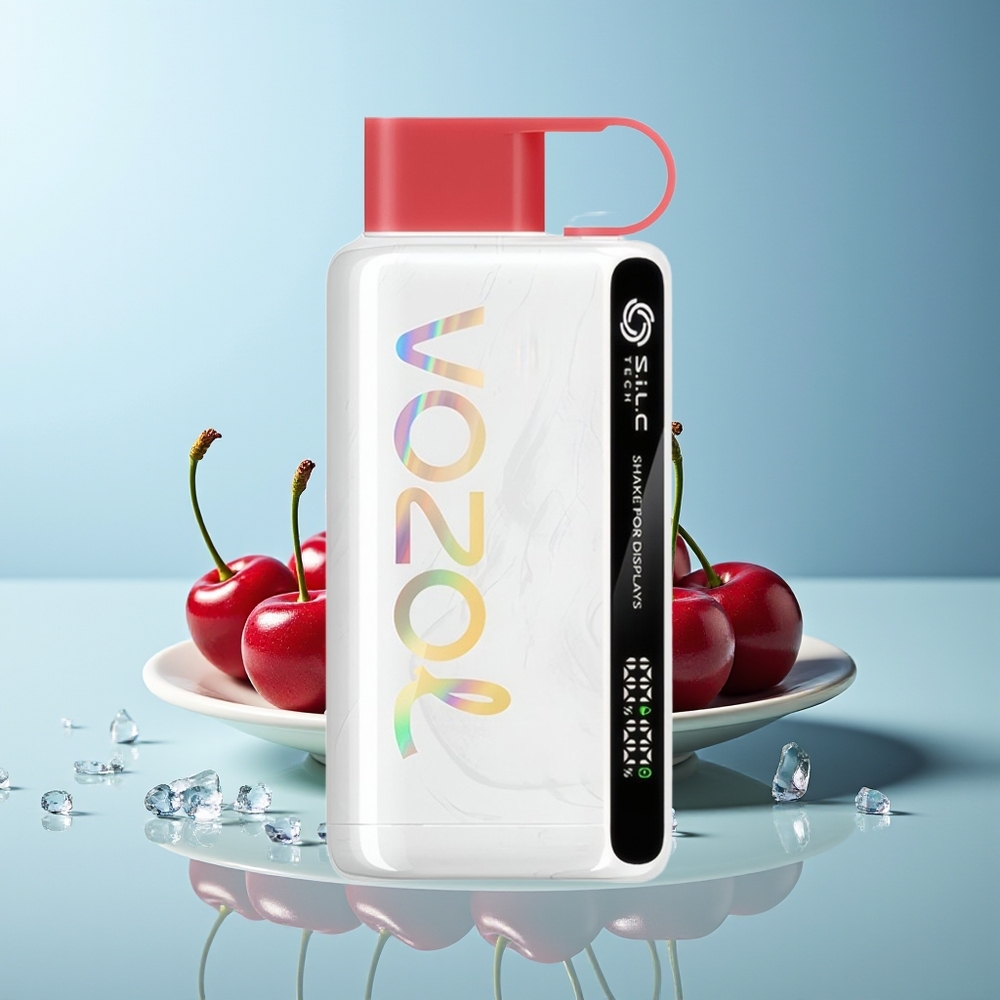 VOZOL STAR 9000/12000 Едноразова Вейп Чери Кола S.i.L.C TECH Mouthpiece Protection 650mAh