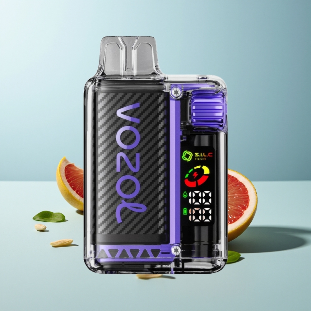 VOZOL Vista 20000 Вдишвания Elderflower Грейпфрут OLED Dual Mesh 650mAh 2% PCR MTL MCU