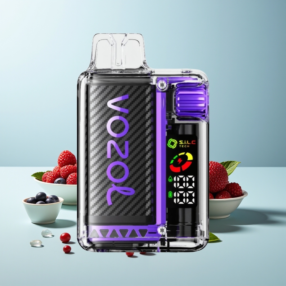 VOZOL Vista 20000 Вдишвания Смесени Горски Плодове OLED Екран 650mAh Батерия 2% Никотин