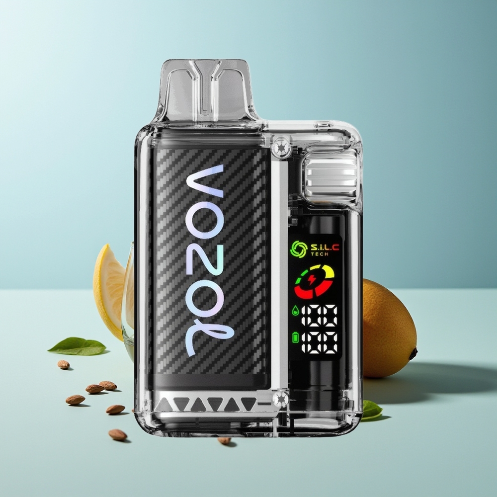 VOZOL Vista 20000 пуфове Ванилен тютюн Презареждаем с OLED дисплей и 6-степенна регулировка на мощността