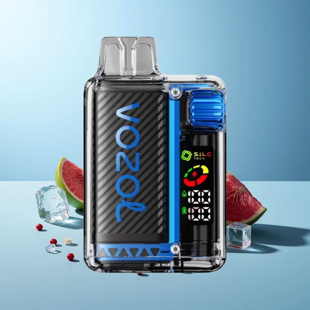 VOZOL Vista 20000 Вдишвания Синя Малина Лед Rechargeable 650mAh OLED