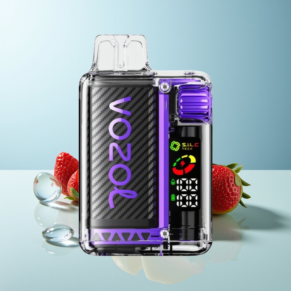 VOZOL Vista 20 000 Пуфове Ягода Манго Презареждаем с 650mAh Батерия и OLED Екран