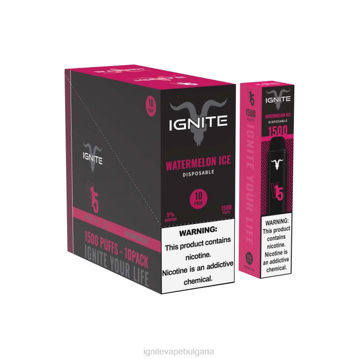 IGNITE V15 писалка за вейп 10 пакета лед от диня 6F82106 | Ignite Vape Flavors